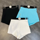 2022 Spring New Arrival High Waist Streetwear Slim Shorts Woen