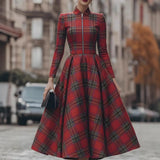 Women's Long Sleeve Shirt Collar Pocket Jumpsuits