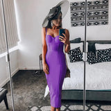 Dress evening 2022 summer women's long maxi bodycon dress ribbed orange red black sexy party dress club birthday