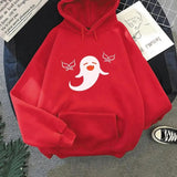 Print Sweatshirt Harajuku Kawaii Cartoon Women Graphic Hoodies Aesthetic Streetwear Men Winter Korean Style