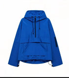Women's 2025 New Three-Proof Fabric Hooded Multi-Color Jacket Jacket