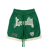 Basketball Shorts Men Summer Training Sports Shorts Hip Hop Trend Embroidered Loose Pants Couple Casual Hip Hop