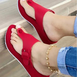 Wedge Platform Sandals Summer Casual Ladies Sandals Large Size Fashion Party Flip Flop
