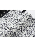 Women Print Blouse Black New Autumn Fashion Single Breasted Shirts And Lace Up Vest Long Sleeve Elegant Vintage Sexy Shirt