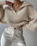 2025 Explosion Lazy Loose Lantern Sleeves Lead Lady Short