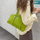 Like It's 2000's Pu Leather Shoulder Bag-Outfit