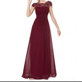 2022 High Waist Lace Patchwork Evening Party Dresses Women Elegant Fashion Solid A-line Wedding Dress Vestidos De