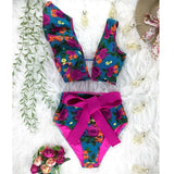 New High Waist Bikini Swimwear Women Swimsuit Ruffle Bikinis Set Swimming Suit Bathing Suit Summer Biquini