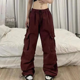 Zingj Overalls Casual Pants Female Summer Versatile Straight Down Leg Pants Loose Wide Leg Pants