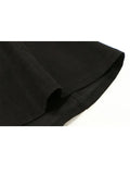 Women Red Mid Long Skirt Trendy Loose Vintage A Line Skirts Streetwear Female Korean Elegant High Waist Skirt Plus