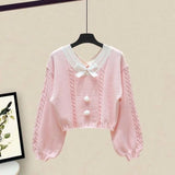 Women Winter Patchwork Long Sleeve Knitted Tops + Asymmetric Skirt 2 Piece Suit Female Party Elegant Two Piece