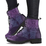 Autumn Round Toe Fashion Ankle Boots Size 43 Printing Boots Non Slip Platform Boots Lace Up Women Shoes Zapatos