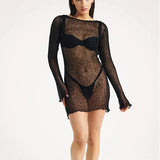 Knitted Sexy Beach Dress In Summer