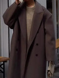 And Winter 2025 Temperament Korean Version Of Hair, The Long Coat Coat To Keep Warm