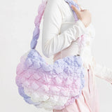 Girl Rainbow Quilted