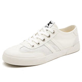 Summer New Men's Shoes Daily Trend Fashion Niche Design Solid Color Leisure Comfortable Flat Bottom Low Help