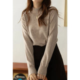 wool MISHOW 2021 Winter Sweaters For Women Slim Soft Pullovers inner wear Female Clothing