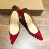 Women Pumps Thin Heels Shoes Pointed Toe Sexy High Heel Shoes Stiletto Ladies Nude 10cm plus size QP051