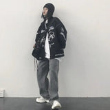 Baseball Jackets Clothes Gothic Streetwear Bomber Varsity Outerwear Black Basic Jacket Women 2020 Clothing Plus Size