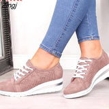 Women Flats Platform Shoes Woman Loafers Fashion Women's Slip On Shallow PU Casual Shoes Zapatos De Mujer