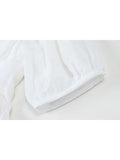 Women's Dress Female Square Collar Puff Sleeve White Dress Summer Korean Elegant Tunic High Waist A-line Mid Long