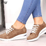 Women Flats Platform Shoes Woman Loafers Fashion Women's Slip On Shallow PU Casual Shoes Zapatos De Mujer