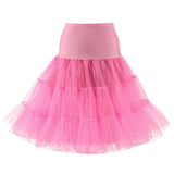 Short Tutu Skirts Petticoat White Black Red Crinoline Vintage Bridal Underskirt For Wedding Underskirt Rockabilly