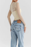 Sheer Zip-Up Mesh
