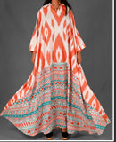 Plus-sized Loose V-neck Hip Hop Lengthened