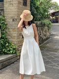 Summer Women Slim Comfortable Fashion Tide Designer Runway Chic Casual White
