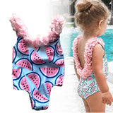 Piece Swimwear Baby Girl Floral Strap Swimsuit Swimwear Swimming Suit Children Little Girls Summer Holiday Beach