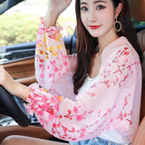 Arm Cover Summer Chiffon Shawl Driving Sleeves Sun Protection Shawl Wrap Scarf Beach Cuff Shoulder Raglan