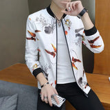 and Autumn Men's Bomber Zip Jacket 2023 Korean Men's Fashion Casual Street Wear Hip Hop Slim Bomber Jacket Men's