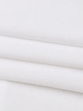 White Lace Trim Button Front Tank Top-Outfit