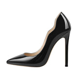 Onlymaker Women's Pointed Toe 12CM Slip On Thin Heels Sexy heeled Stiletto Gradient Colorful Wedding Dress Party