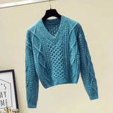 Women Autumn Winter Warm Knitted Two Pieces Sets Korean Long Sleeve Pullover Sweater Top And High Waist Skirts