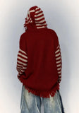 Tasseled Hooded
