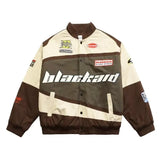Vintage Letter Embroidered Jackets And Coats Men Y2K New Street Hip Hop Baseball Jackets Unisex Harajuku Jackets