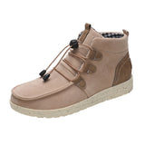 Sneakers Tuxedo With Canvas Shoes Large Flat Soles Single