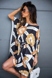 Spring and Summer Fashion Chiffon Waist Small Fresh Color Dress Sexy Off-the-shoulder Skirt Club Party Women's