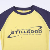 Still Good Raglan Sleeve Tee-Outfit