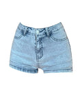 Women Jean Shorts 2023 Summer Loose High Waist Blue Baggy Heart Denim Shorts Korean Style Casual Y2k Wide Leg Short Pants
