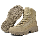 Seasons Military Boots Special Forces Climbing Boots Outdoor Waterproof High-Top Desert Boots Tactical Boots Large Size Military Shoes Men's