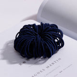 New Girls Candy Colors Nylon Basic Elastic Hair Bands Kids Rubber Bands Headband Scrunchie Fashion Hair