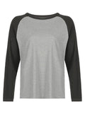 Ribbed Raglan Sleeve Tee- Outfit