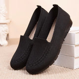 Casual Summer Mesh Breathable Shoes Women's Slip on Flat Shoes Ladies Loafers Comfortable Lightweight Sneaker Flats