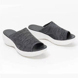 Women's Shoes Summer 2022 Plus Size Wedge Platform Sandals Soft Bottom Beach Muje Ladies Outdoor Light closed toe Flat