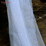 YouLaPan V91 Sparking Wedding Veil 2 Tiers Pearl Bridal Veil Champagne Glitter Veil Golden Wedding Veil with Comb Delicate