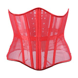 Long 27Cm Summer Net Yarn Thin Fish Bone Gift Lumbar Breathable Waist