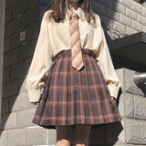 White Shirt Teen Autumn Soft Girls Japanese Preppy Style Kawaii Jk Uniform Harajuku Long Sleeve Blouse Lolita